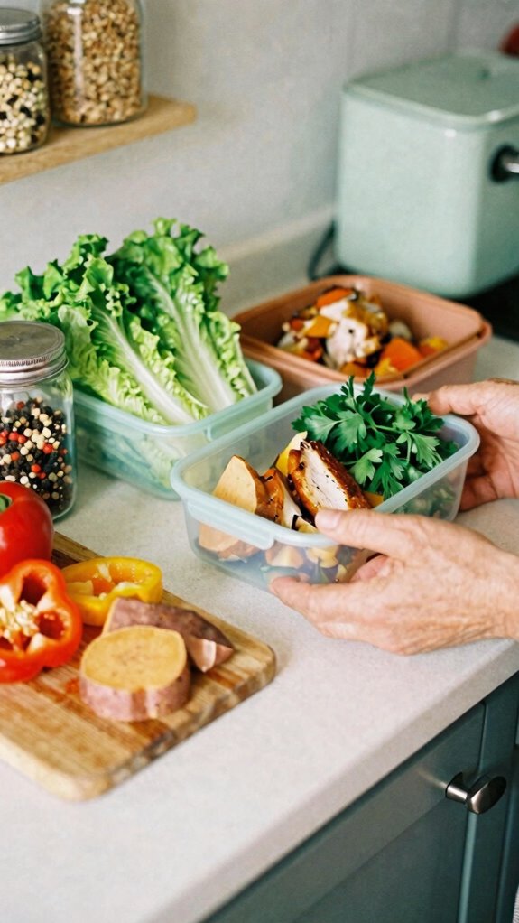 efficient flavorful senior meal prep