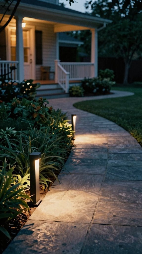 elegant energy efficient pathway lighting