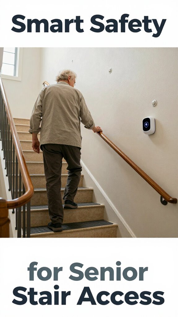 enhanced staircase visibility