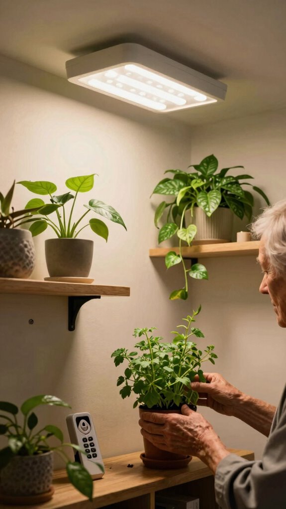 healthy vibrant indoor lighting