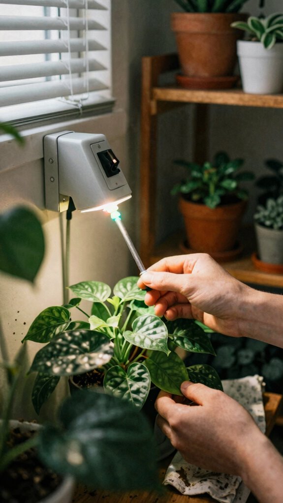 indoor garden lighting troubleshooting