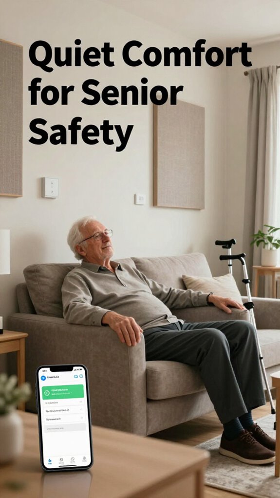 lower noise enhances senior comfort