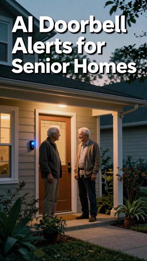 modern senior home doorbell alerts