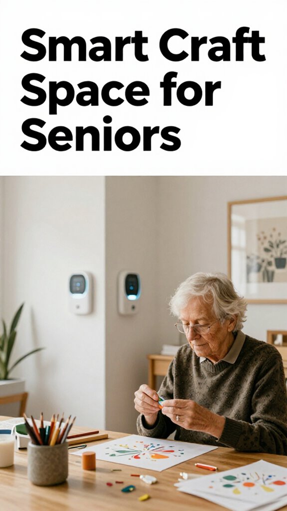 modern seniors craft spaces