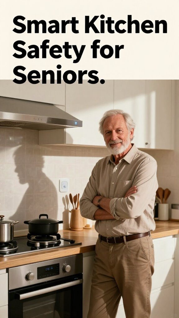 senior kitchen temperature monitoring