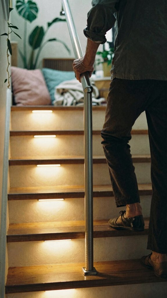 smart led stairway lighting