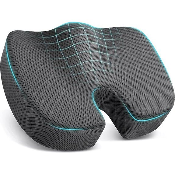 TushGuard Memory Foam Seat Cushion for Comfort