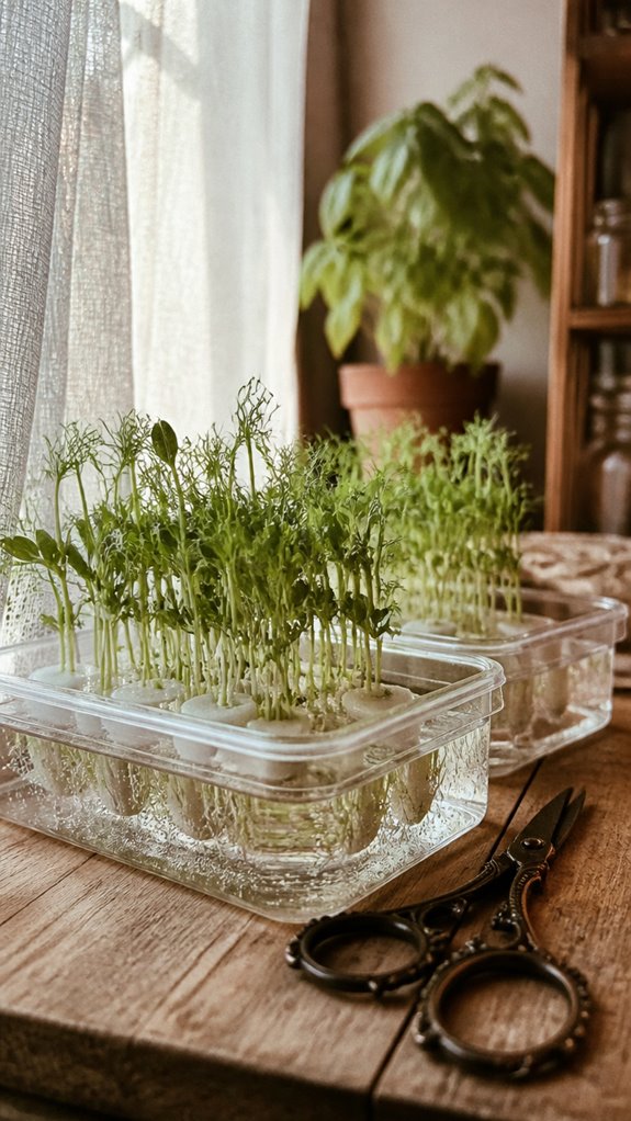 grow nutrient rich microgreens indoors