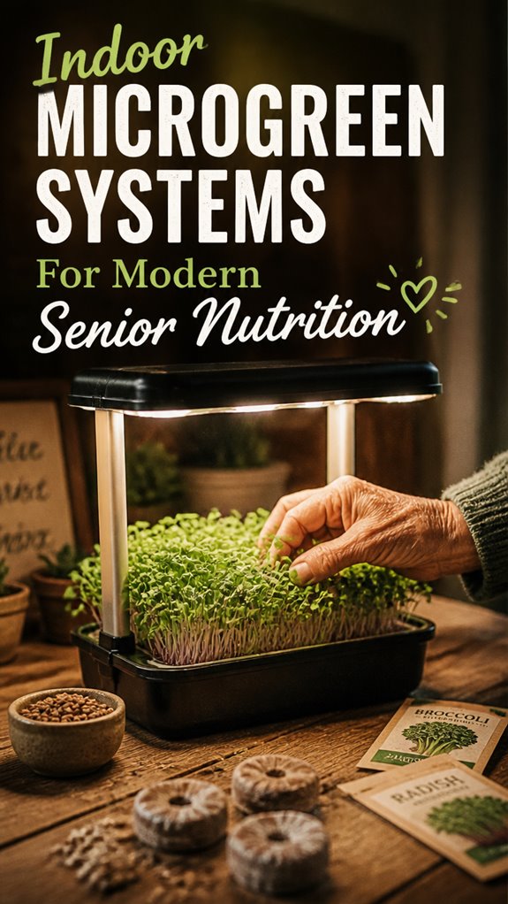 indoor senior microgreen nutrition