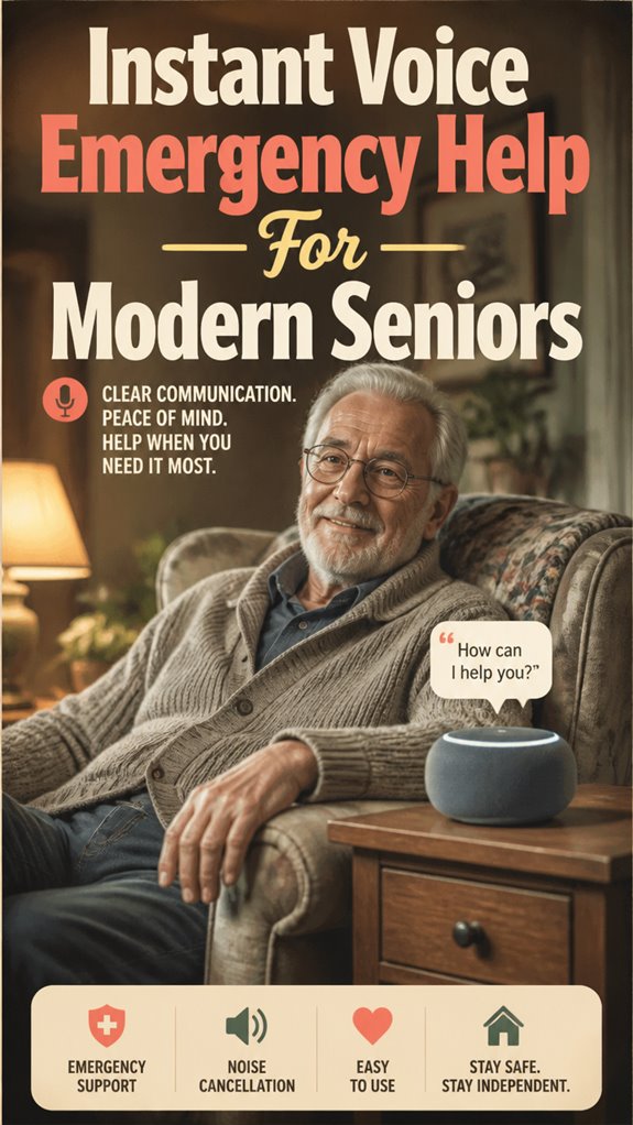 quick senior voice assistance