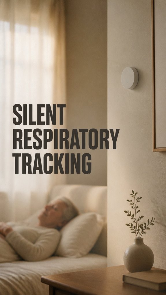 quiet elderly breathing monitoring