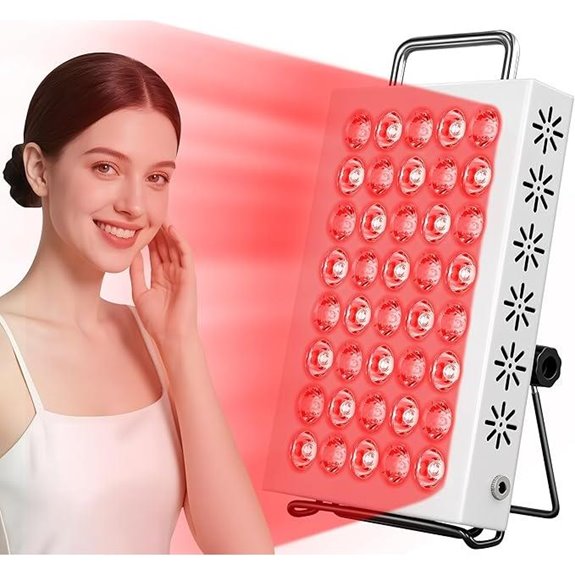 AearKing Red Light Therapy Panel with Adjustable Stand