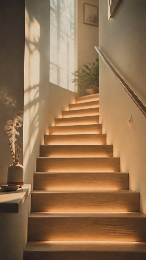 smart seamless stair lighting