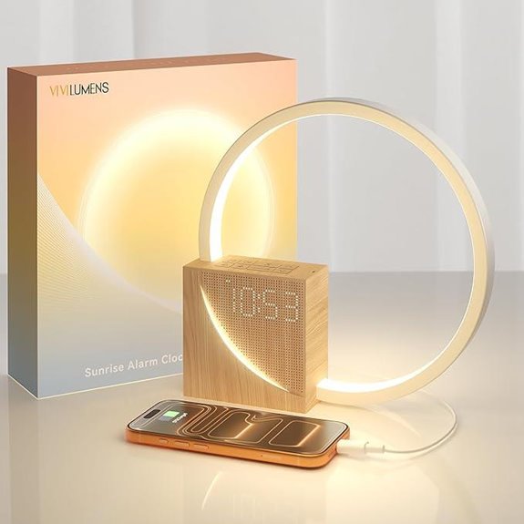 Vivilumens Sunrise Alarm Clock with Sleep Sounds