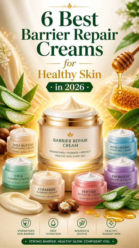 top 6 skin repair creams