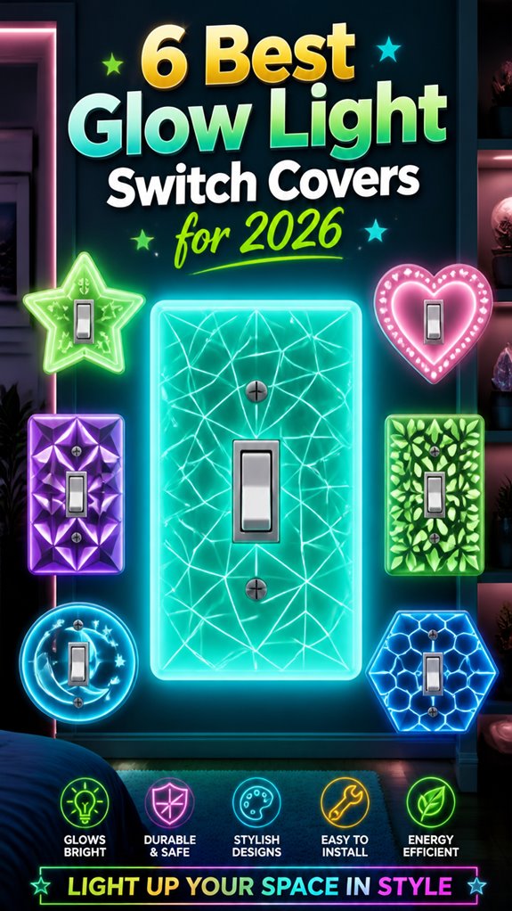 top glow switch covers