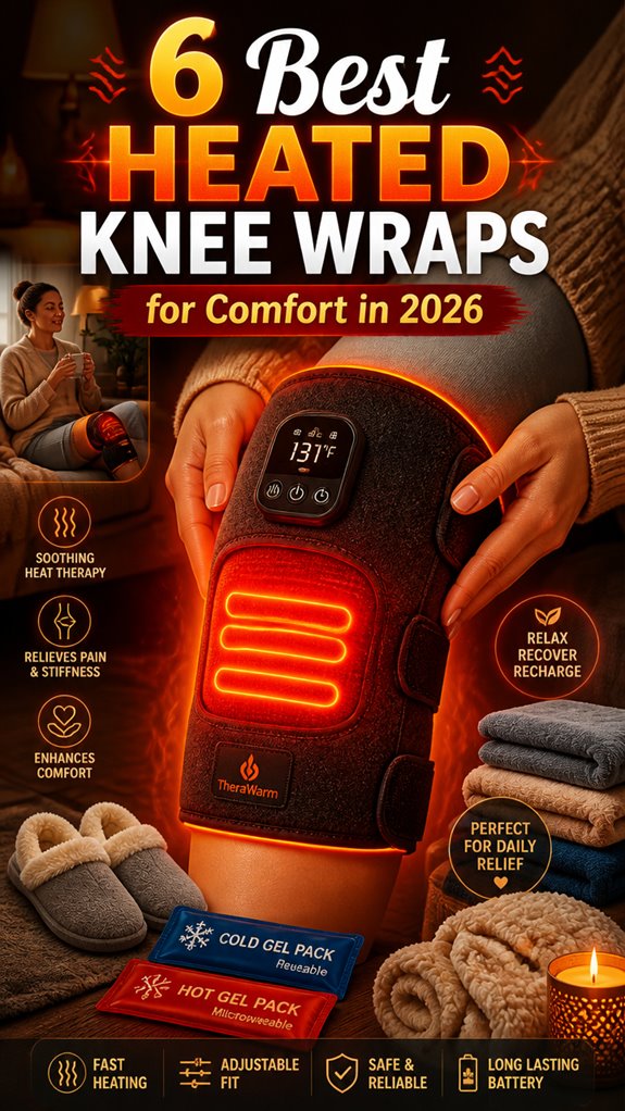 top heated knee wraps