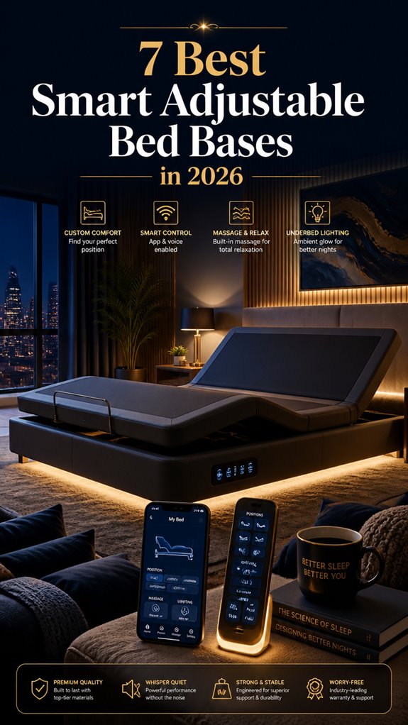top smart adjustable bed bases