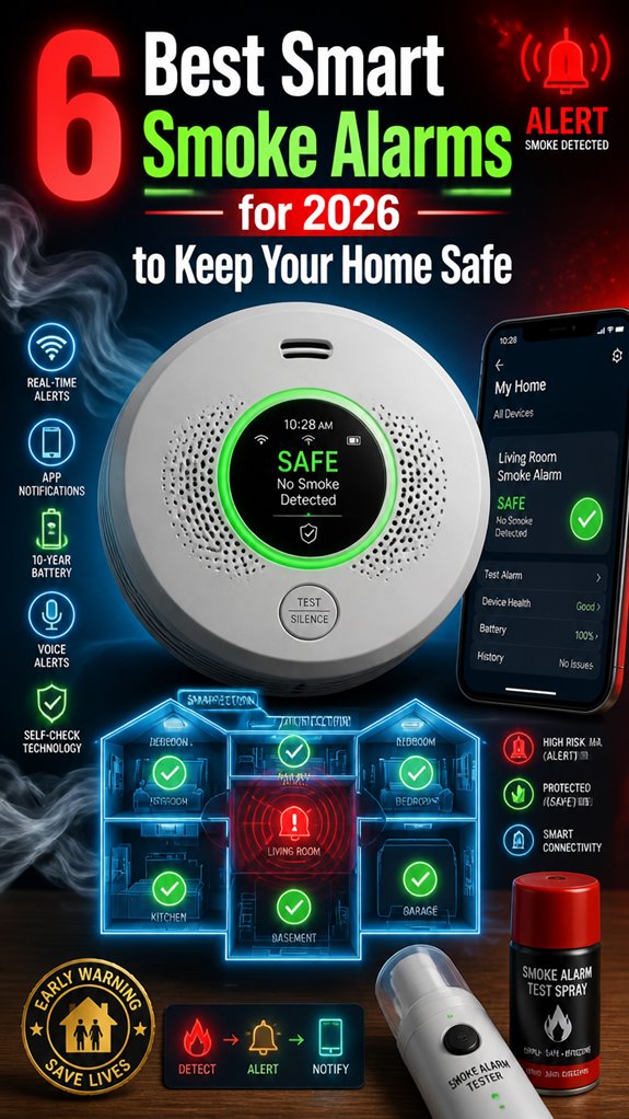 top smart smoke detectors